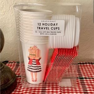 Graphique  Holiday Travel Cups